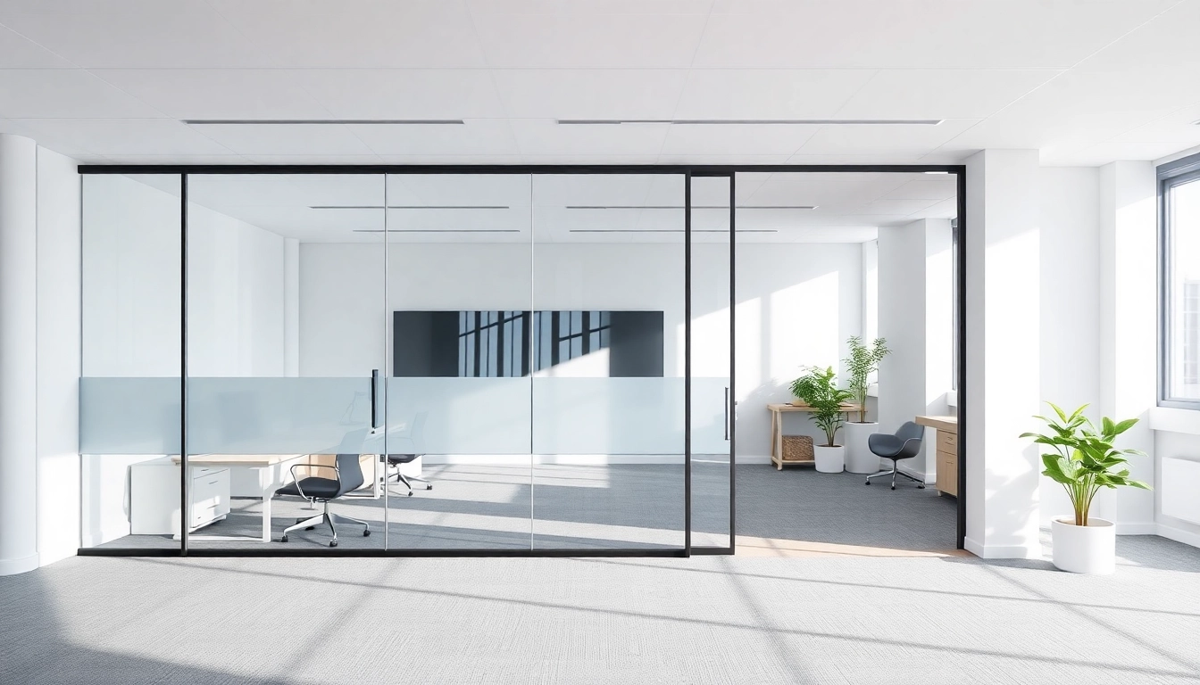 Enhance your interiors with movable glass partitions offering versatility and elegance in modern designs.