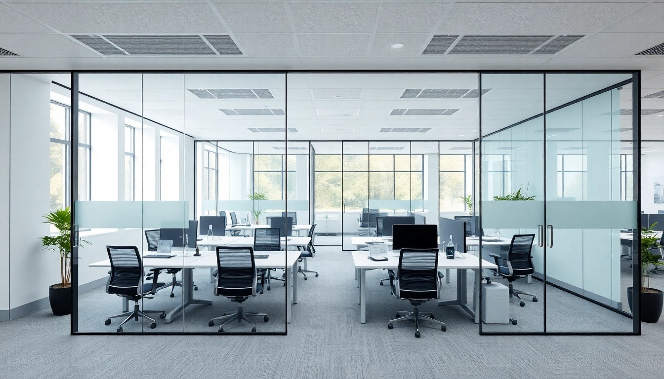 Maximize Your Office Space with Innovative Movable Glass Partitions