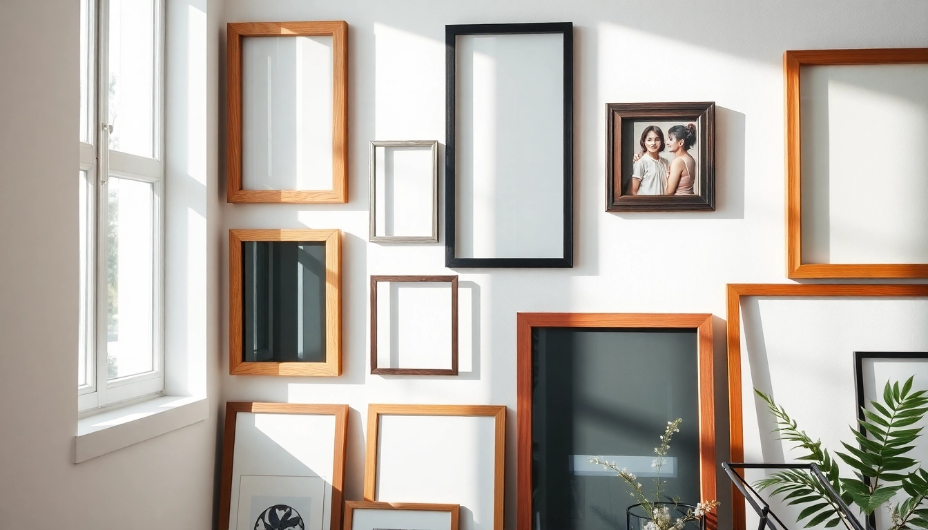 Elevate Your Space with Stylish Modern Design Picture Frames