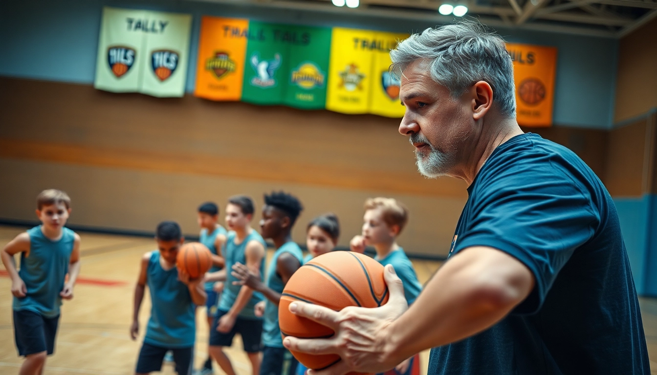 Engaged young athletes participating in basketball training programs near me, focusing on skill development.