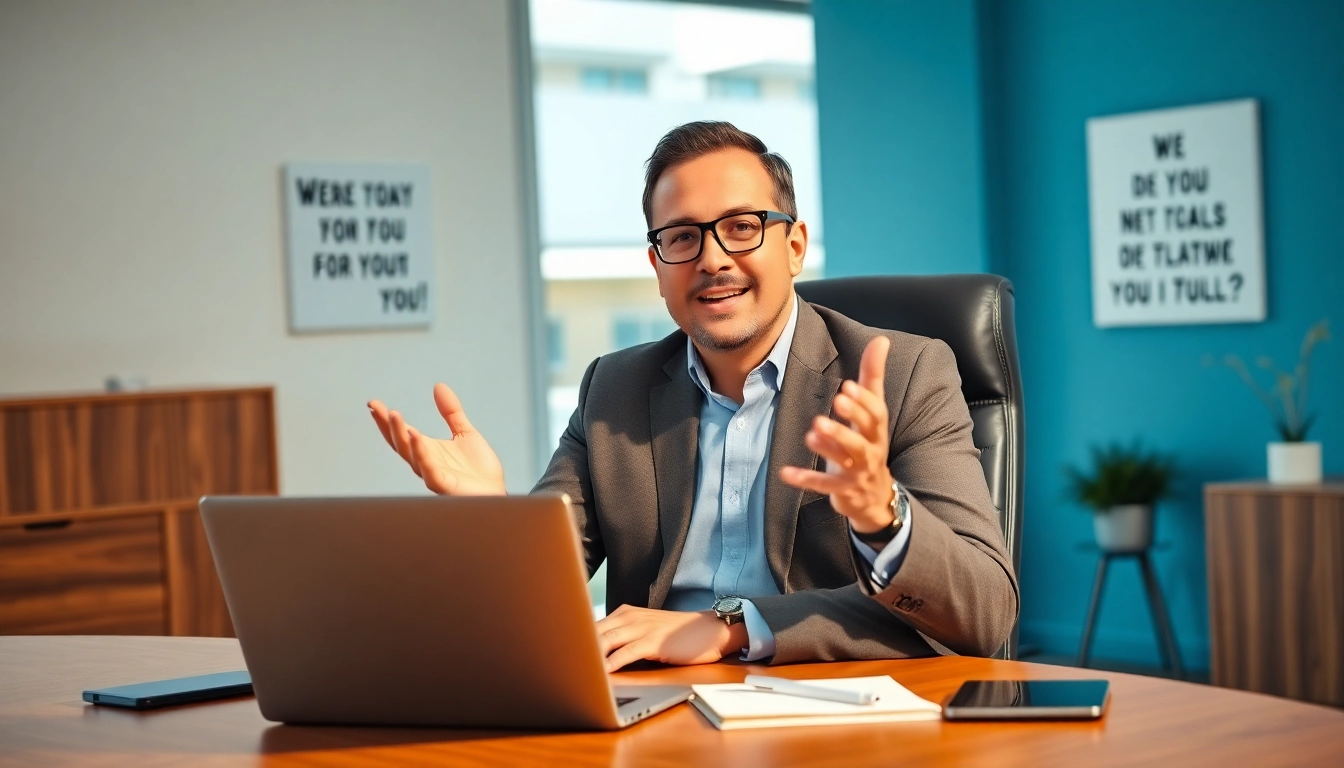 Pedro Adao confidently engaging in a professional setting, inspiring business growth.