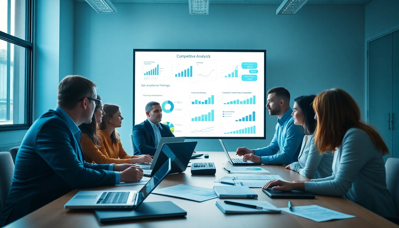 Enhance your sales strategy with competitive intelligence for sales insights during a team planning session.
